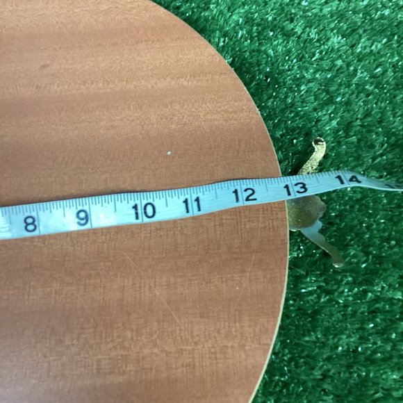 Vintage Murano Glass Serving Tray Etched Mirror 24kt Gold Flecks - Picture 10 of 10